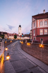Fototapeta na wymiar Small Square, Sibiu