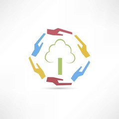 green tree icon