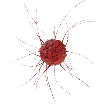 Cancer cells - 3d Rendering