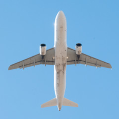 Flying plane