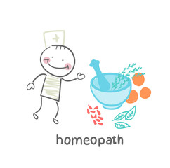 homeopath medicine prepared from plants