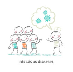 infectious diseases talks about the infection to humans
