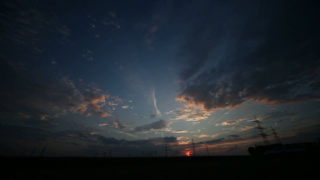 Wolken Zeitraffer