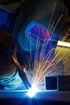 Schwei&szlig;er bei der Arbeit