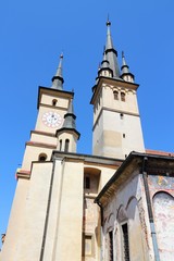 Fototapeta na wymiar Brasov, Romania - Saint Nicholas Church