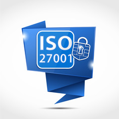 bulle origami : iso 27001 protection des données