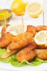 Breaded shrimp