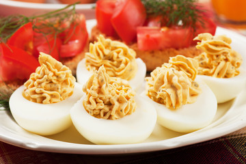 Deviled eggs