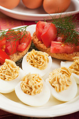 Deviled eggs