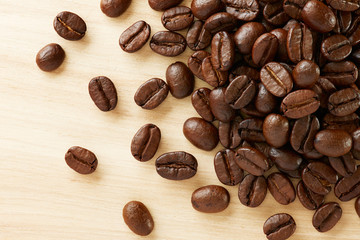 pile of coffee beans