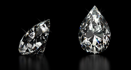 Pear Cut Diamond © selensergen