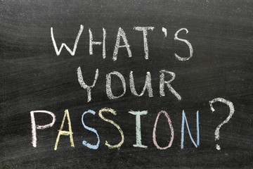 Fototapeta premium whats your passion