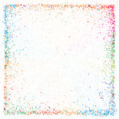 Bunter Rahmen als Hintergrund