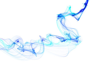 abstract smoke waves