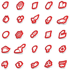 Sticker icon sticker label sticker vector icon collection