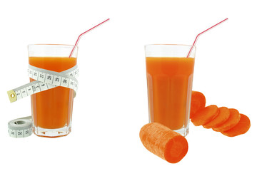 carrot juice and meter
