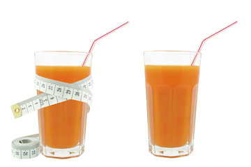 carrot juice and meter