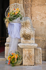 Mother Church of Manduria. Puglia. Italy.