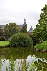 Fototapeta na wymiar A landscape in Lier, Belgium