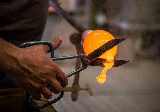 Hand Blown Glass, Glass Blowing