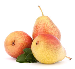 Ripe pear fruit