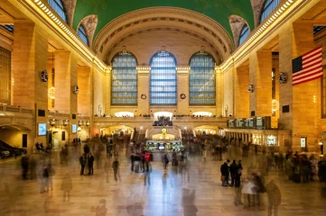 Papier Peint photo Lavable Lieux américains Gare Grand Central à New York