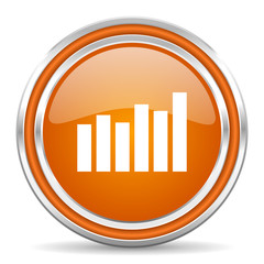 Obraz premium graph icon