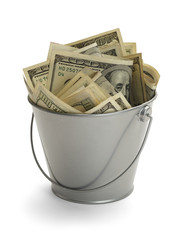 Bucket of Money © pixelrobot