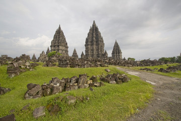 Fototapeta na wymiar Prambanan