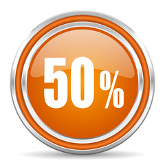 50 percent icon