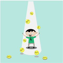 Businessman icon,business concept,vector