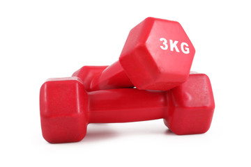Red Dumbbells