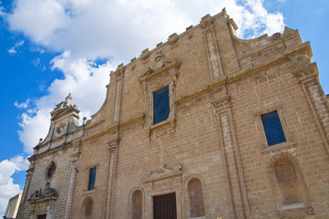 Fototapeta premium Church of SS. Rosario. Manduria. Puglia. Italy.