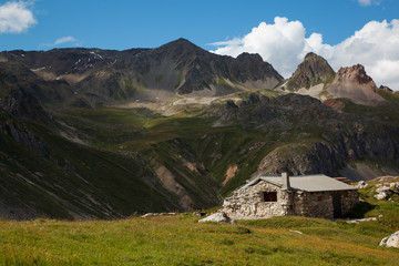 mountain landscape in the French Alps