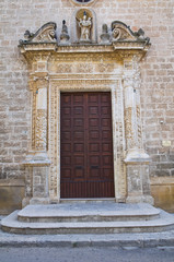 Fototapeta na wymiar Kościół św Giuseppe. Manduria. Apulia. Włochy.