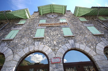 gare de bourg saint maurice - savoie