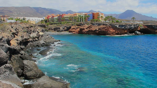 Luxury hotel in beautiful coast in Playa Paraiso, Tenerife