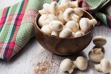 Fresh mushrooms