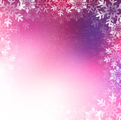 雪　クリスマス　背景