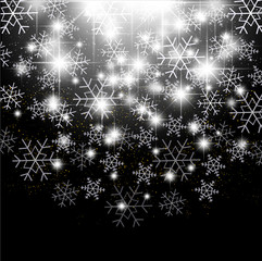 雪　クリスマス　背景