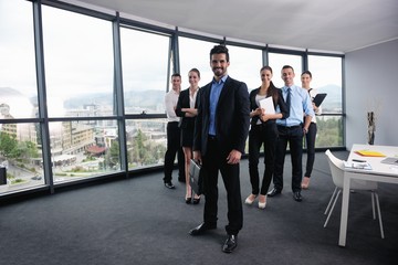 Fototapeta premium business people in a meeting at office