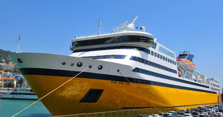 Naklejka premium Ferryboat