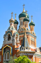 Fototapeta na wymiar Rosyjska Cerkiew Prawosławna