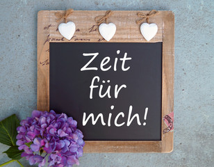 Zeit f&uuml;r mich!