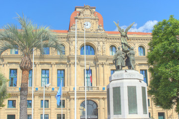 Obraz premium Hôtel de Ville Cannes