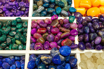Selection of semiprecious stones