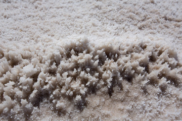 Badwater Basin Death Valley salt textures macro