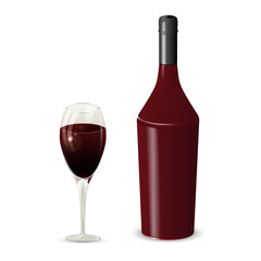 bottle and glass