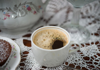 coffee and muffin