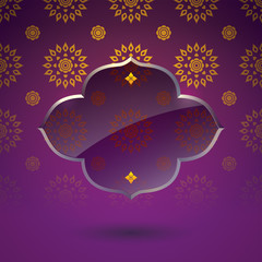 Asian tradition art pattern cover design.